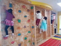 논산 놀뫼유치원에는 보건실이 있다