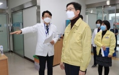 김경수 지사 재난상황에 의료진 헌신은 국가가 보상