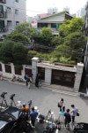 [오마이포토] 위안부 피해자 할머니 쉼터 평화의 우리집 압수수색