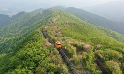 [함양] 대봉산, 국내 최장 3.9km 모노레일 시범운행