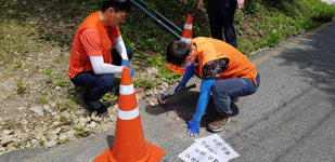 ˝내 땅 못 지나가˝ 막힌 통행로 행정대집행