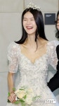 [오마이포토] 김경진과 결혼하는 전수민, '꽃보다 아름다운 신부'