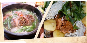 순댓국이냐, 감자탕이냐