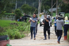 금산군 수해복구 지원 나선 논산시민들