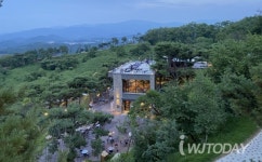 원주의 핫플레이스로 급부상한 사니다카페