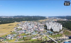 [영상] 너른 들판과 호수 이동읍 송전마을