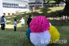 용인 동천동 마을축제, 보호수 앞 탈춤 영상 제작