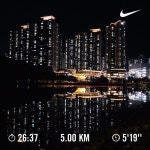 밤 9시, 방탄소년단과 동탄 호수공원을 뜁니다