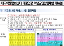 [단독] 1천명씩 빽빽이 연극관람, 대구학생문화센터의 위험한 계획