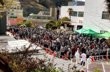 확진자 속출에 거제 대우조선해양 전면 조업 중단