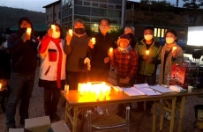 [합천] 미래세대 위해 LNG-태양광발전단지 반대 촛불