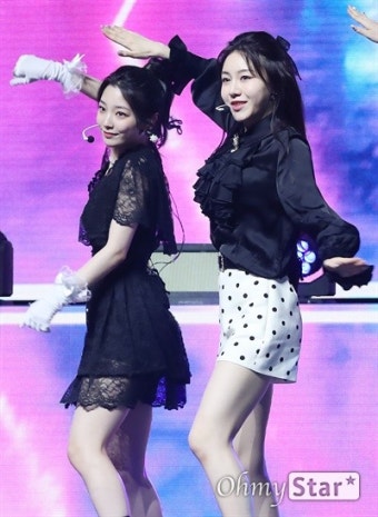 [오마이포토] '로켓펀치' 다현, 막내 같지 않은 막내