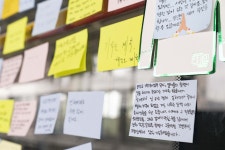 [포토] 구의역 김군 사망 5주기 추모제 열려