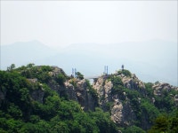 역사적 아픔을 간직한 백아산 하늘다리