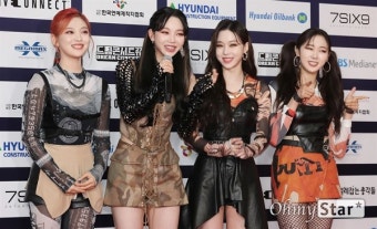 [오마이포토] '드림콘서트' 에스파, 사랑스런 샛별