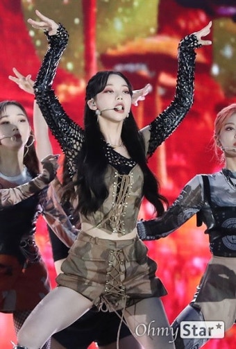 [오마이포토] '드림콘서트' 에스파, 신인답지 않은 무대