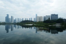 [사진] 세종시 호수공원에는 수상무대섬이 있다