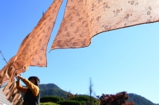 [거창] 쾌청한 가을, 염색하기 딱 좋은 날