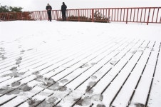 [거창] 감악산 정상 부근 올 가을 첫눈