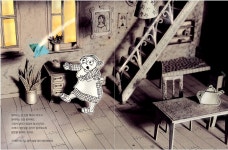 황량한 겨울이라니... 이 색이 보이지 않나요? [마음으로 떠나는 그림책 여행]