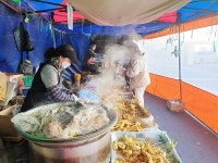 한 번 맛들이면 끊지 못하는 완도 오일장날 그 튀김집