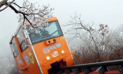 [함양] 춘삼월, 얼음꽃 사이로 모노레일 타요