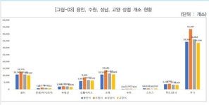용인시, 주민 상점 접근성 특례시 중 가장 낮아