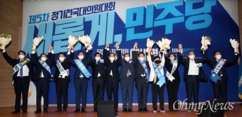 이재명과 본선서 맞붙는 박용진·강훈식, 단일화 가나?