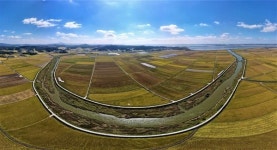 [사진] 혼자 보기 아까운 서해바다 천수만 황금들녘