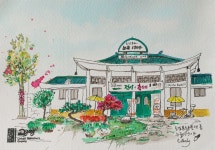 1978년에 지은 옛 역사에 가면 볼 수 있는 그림 [서울을 그리는 어반스케쳐]