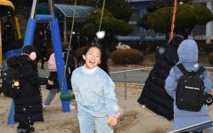 [거창] 대설 앞둔 남덕유산 자락에도 올 들어 첫눈
