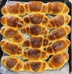 인기만점 소금빵을 만들어 보았습니다