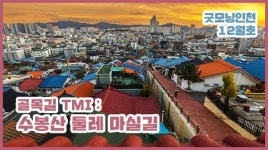 해발 104m, 나지막한 산따라 펼쳐지는 보물같은 풍경