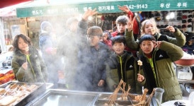 [거창] "설 대목 전통시장 놀러 왔어요"