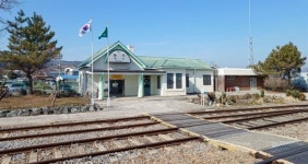 세상에 단 하나뿐인 이정표를 가진 화순 능주역