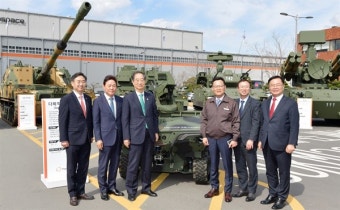 한덕수 총리, 창원 한화에어로스페이스 찾아 현안 살펴