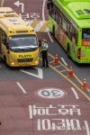 [오마이포토] 반복되는 스쿨존 초등생 사망... 낮에도 음주단속