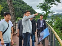 오승록 노원구청장, 목조건축도시 응용 위해 진주 방문