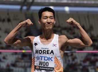 우상혁, 세계육상선수권 예선 통과... 첫 우승 도전