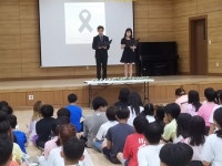 안면초, 서이조 교사 49재 추모... 교육 공동체회복의 날 되길