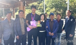 카누 장상원 선수 시골 어르신 응원 받아 올림픽 출전권 딸게요