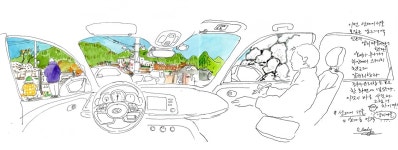 그림과 사진이 다른 점... 시간이 켜켜이 쌓인 것이 그림  [앤디의 어반스케치 이야기]