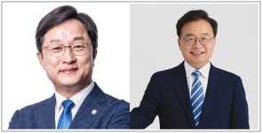 서울 은평을 총선 민주당 후보 적합도, 강병원 vs. 김우영 각축