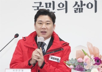 [오마이포토] '사격황제' 진종오 영입한 한동훈