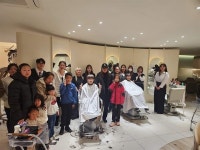 중국 명절 용대두 맞아 다문화 아이들 무료 이발