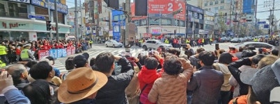 한동훈 거제 유세 민주당, 쓰레기 같은 성평등의식... 지금 사전투표장으로 