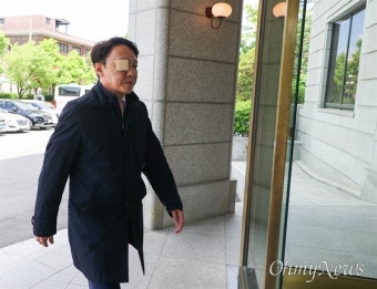[오마이포토] 이정섭 검사, 탄핵심판 1차 변론 출석