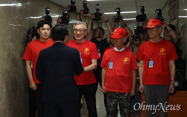 서울 중구 청계광장, 채상병 1주기 추모 행사 열려
