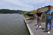 낙동강레포츠밸리 녹조 때문에 잠정 운영 중단