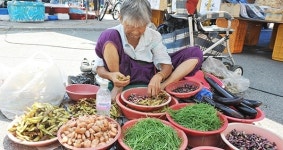 물가 올라도 시골 농산물값은 그대론 것 같아요